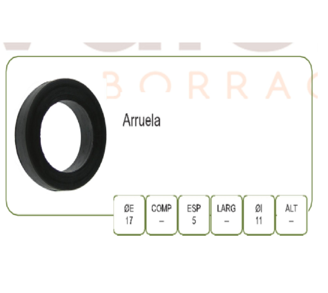 Anel Borracha 159 Mictório C/10un