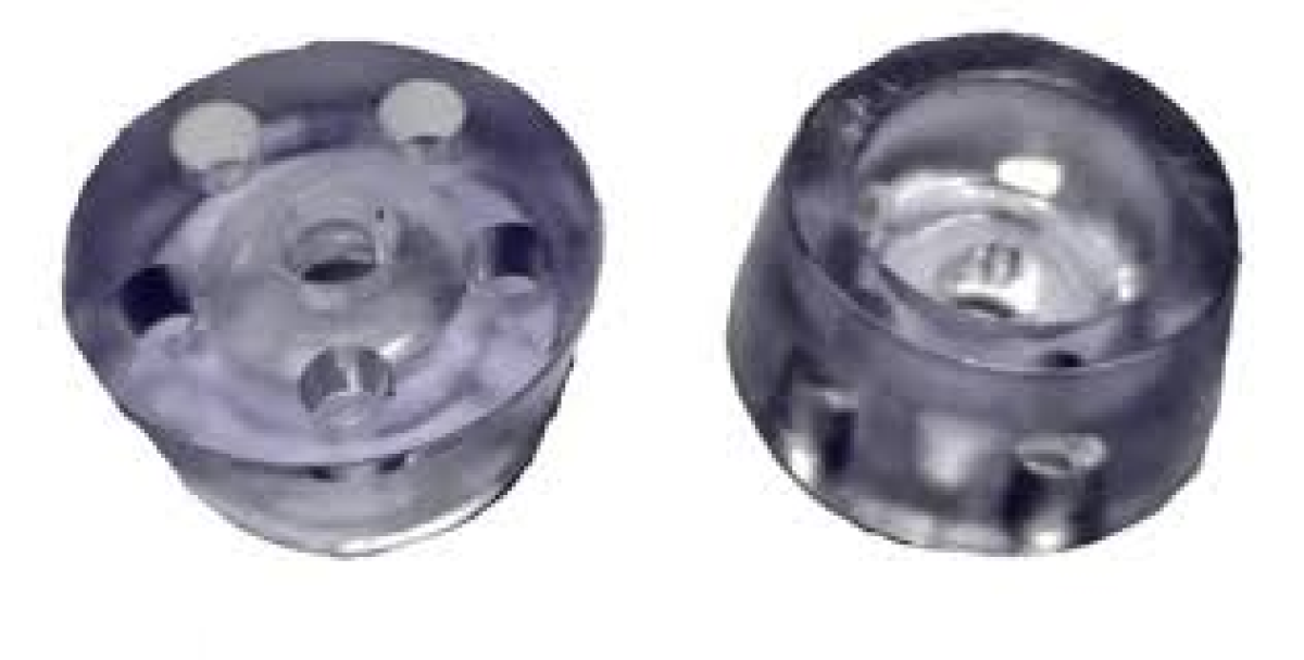 Batente SILICONE TRANSPARENTE N.2 28X12