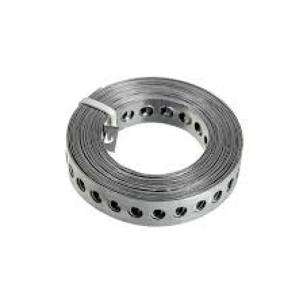 Fita Perfurada de Aço 17mm com 5m