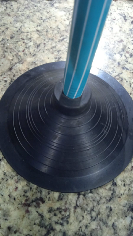 Desentupidor RALO Silicone REFORÇADO C/cabo