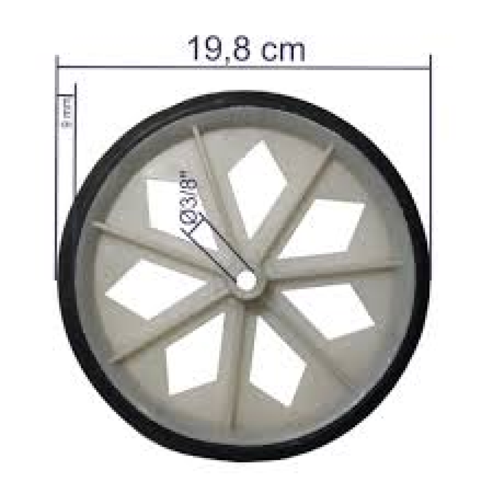 Roda Carro Feira PVC Original