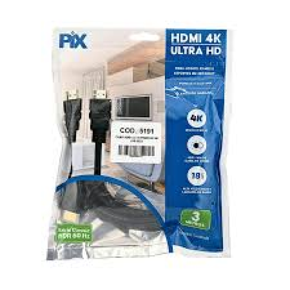 Cabo HDMI 3m