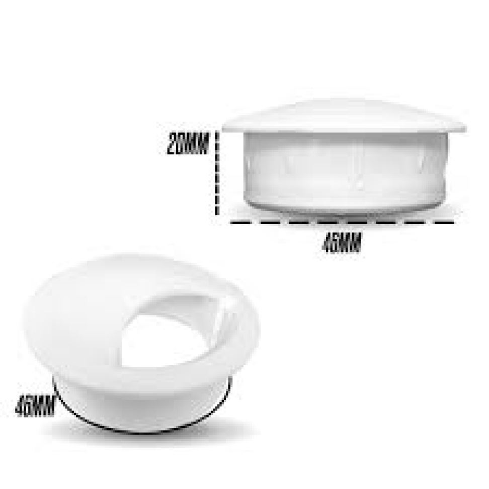 Passa Fio Mesa BRANCO 46mm