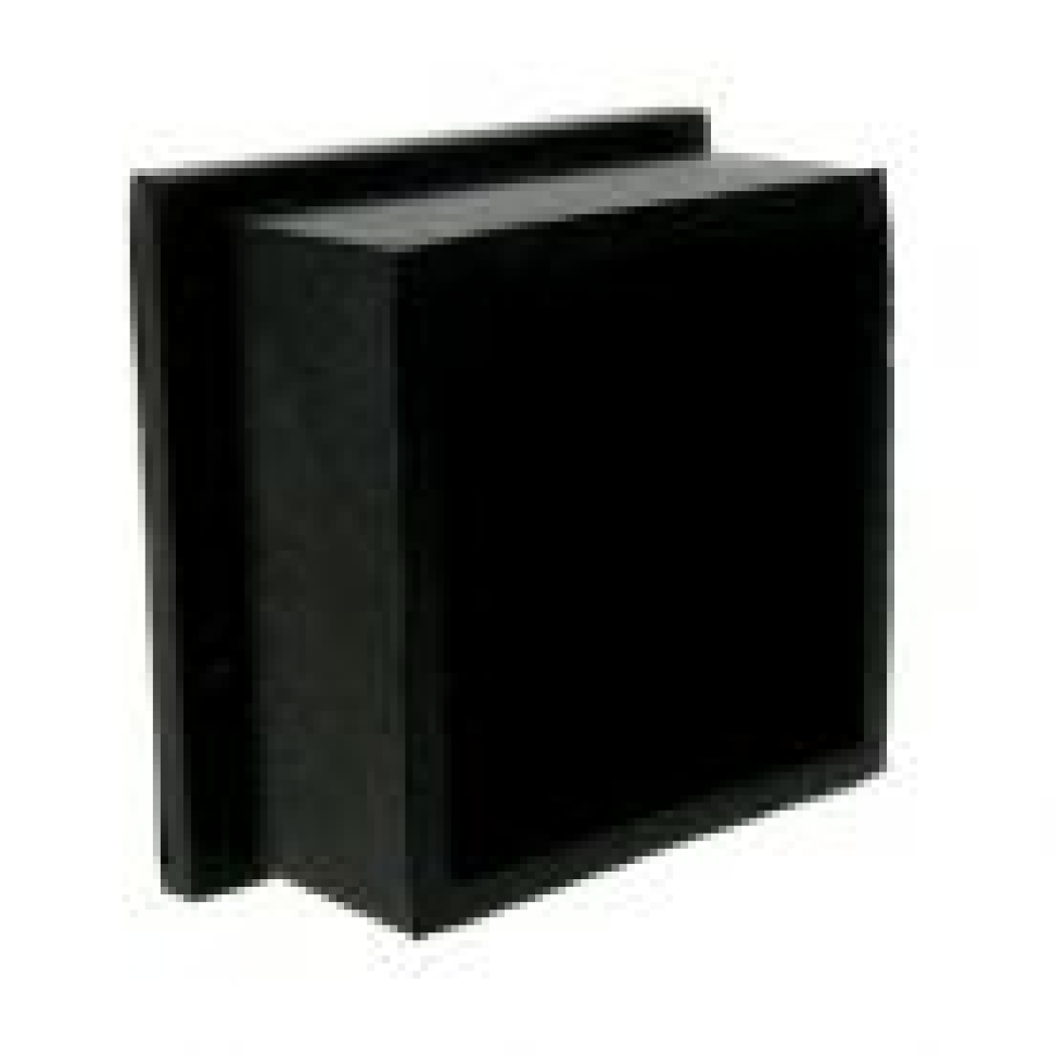Pé Borracha Quadrado Embutido 2"