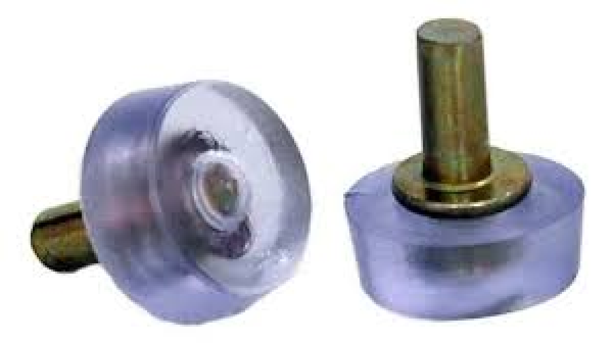 Vedante SILICONE 3/4" com Pino METAL Unitário