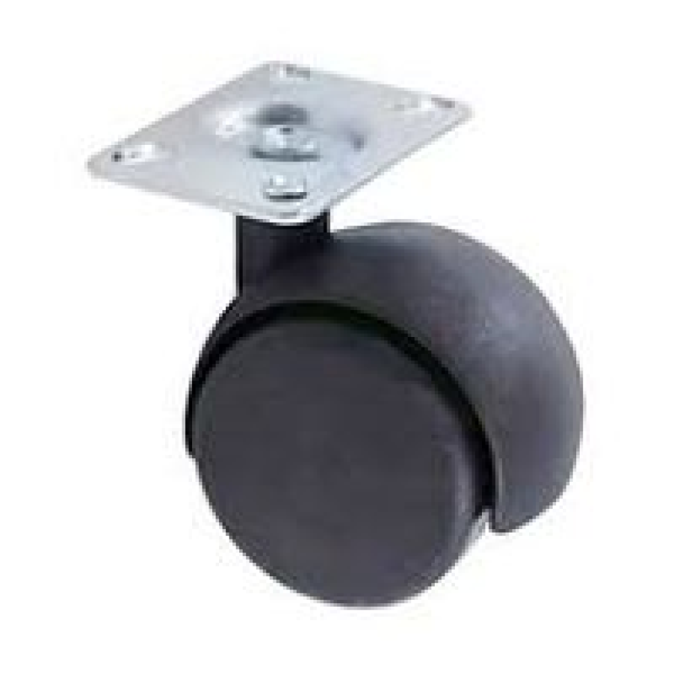 Rodízio PVC C/Chapa 45mm