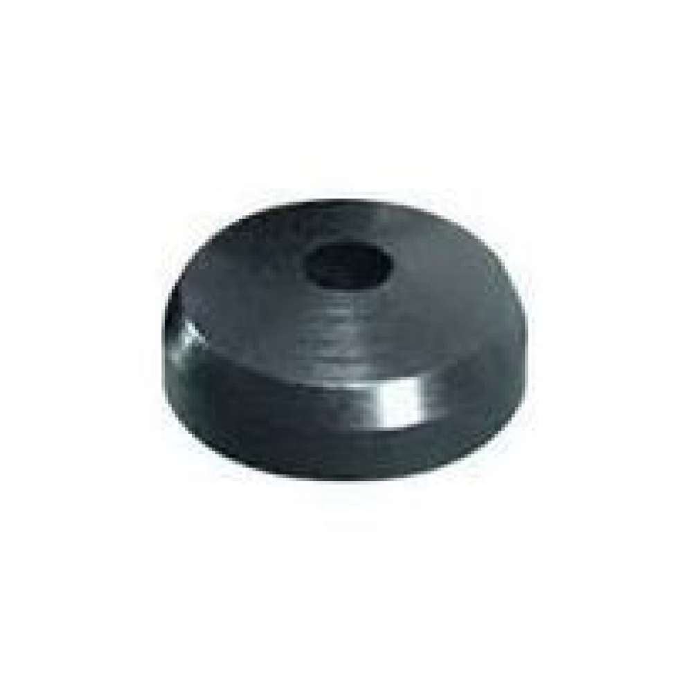 Vedante Borracha 1/2" CÔNICO Preto C/50un