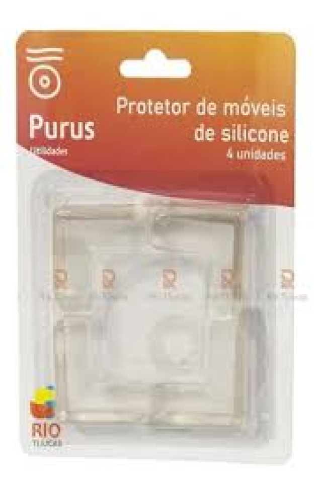 Protetor de Canto Silicone com 4un