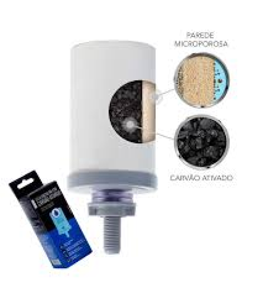 Vela Filtro com Carvão Ativado