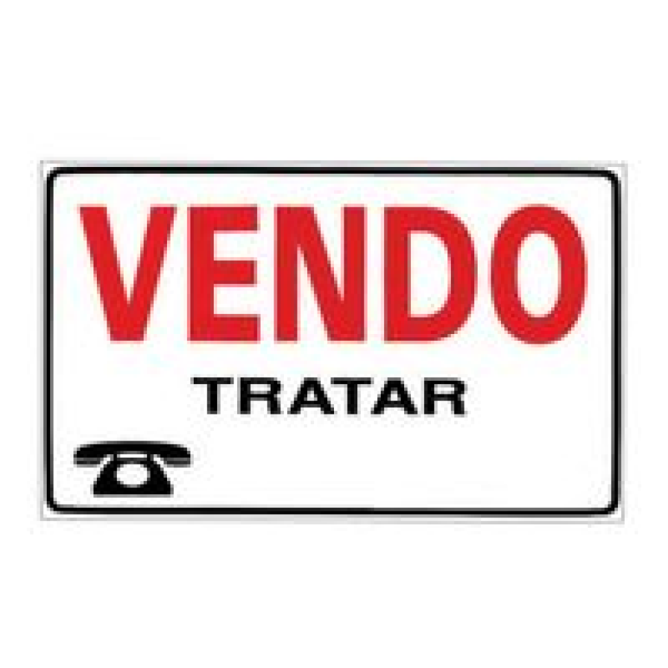 Placa VENDO 20x30