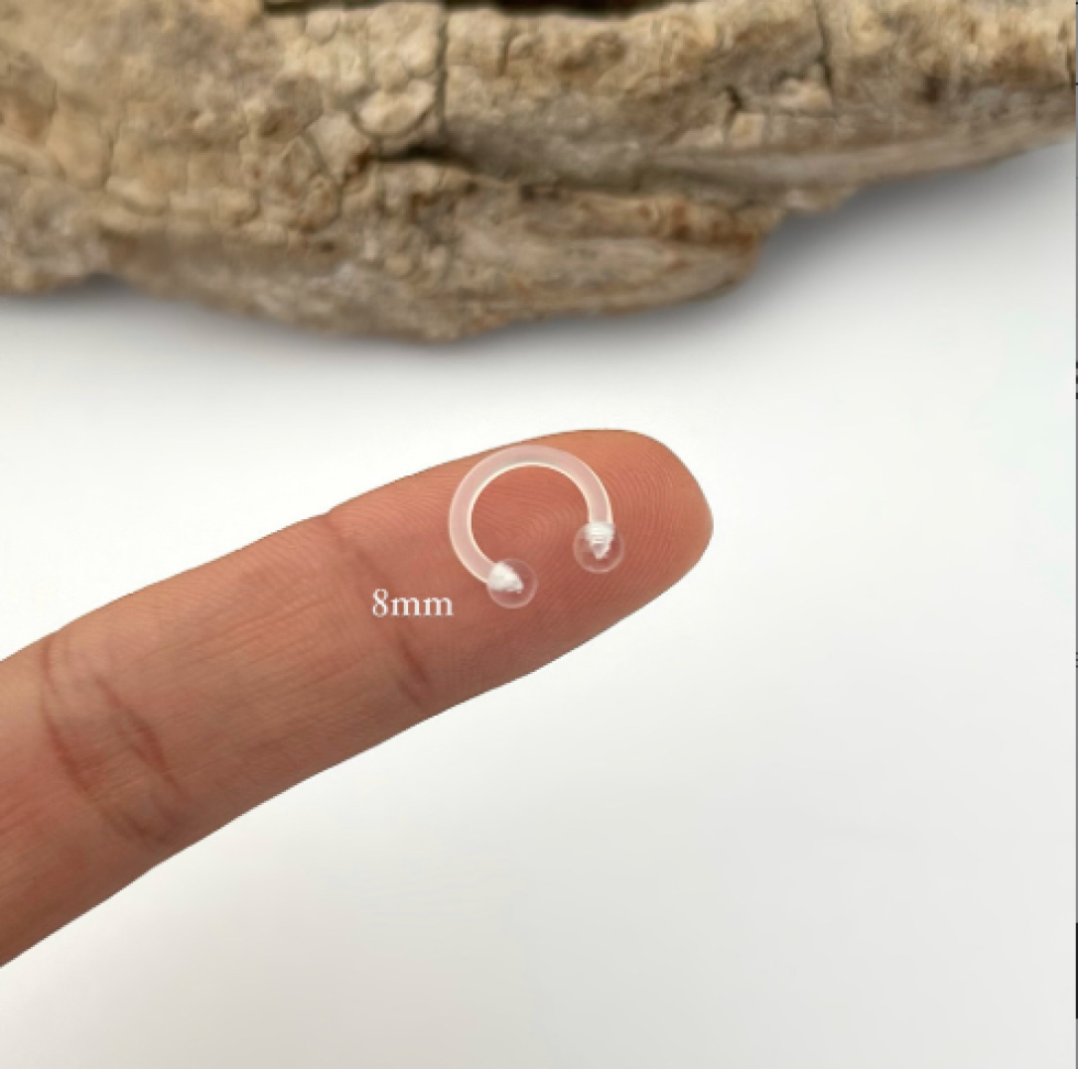 Piercing Ferradura 8mm | Bioflex