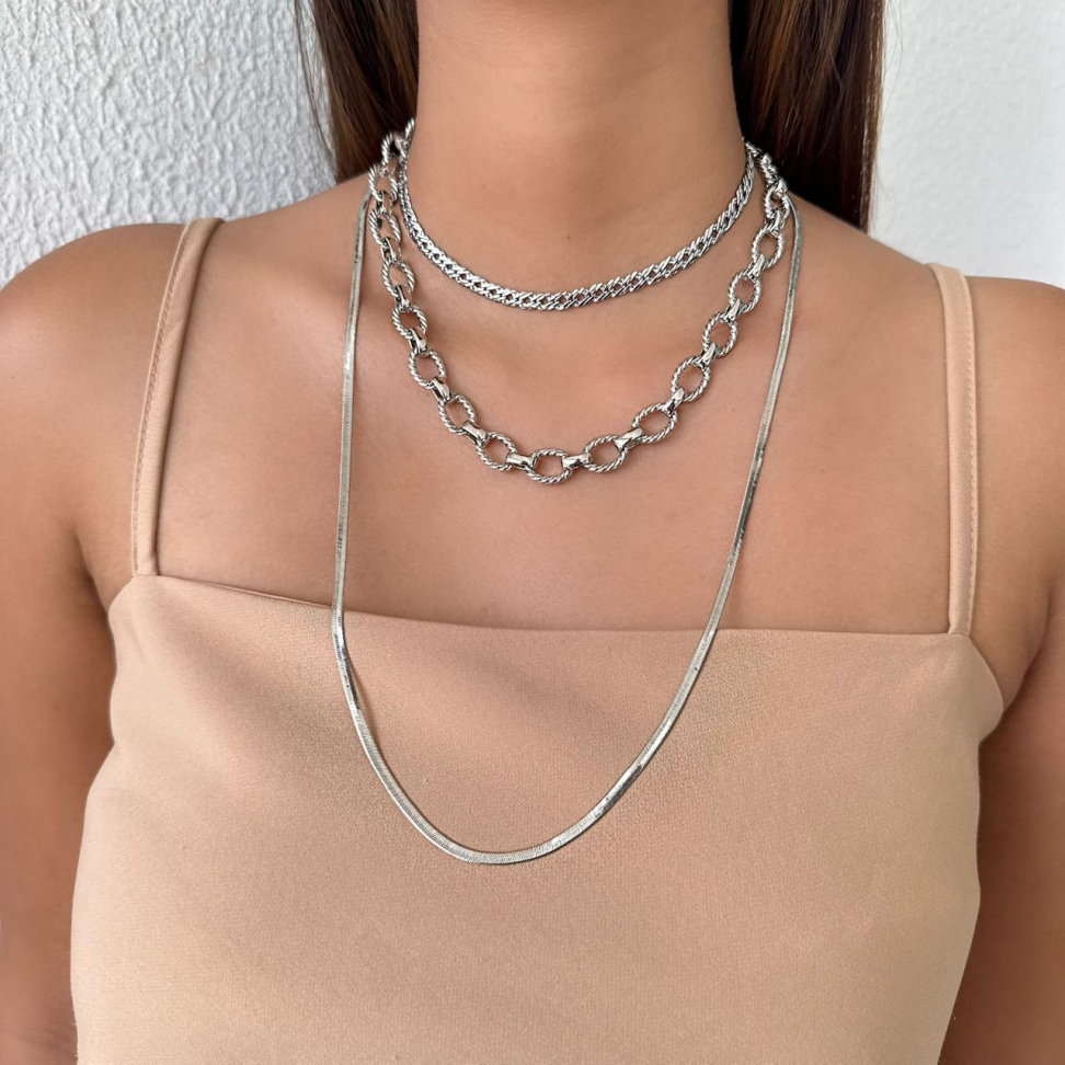 Colar Fita Diamantada | 60cm