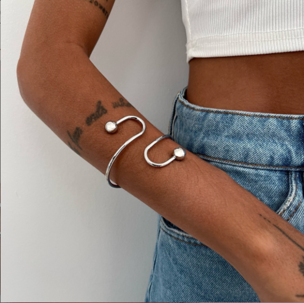 Bracelete Dupla Esfera
