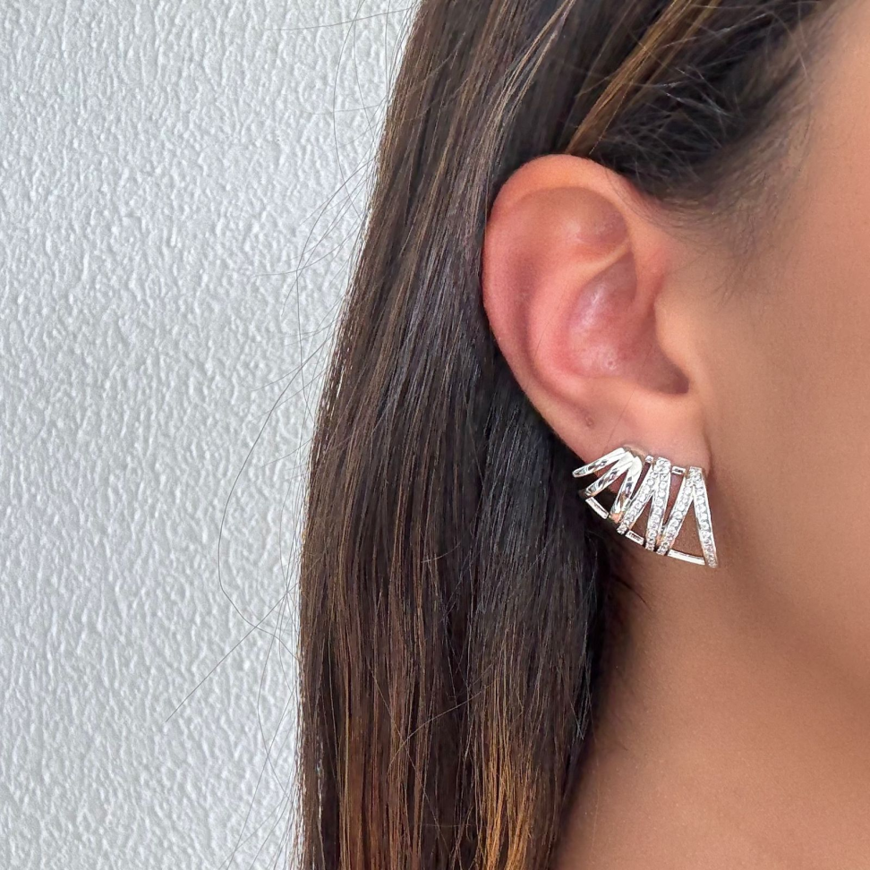 Brinco Earcuff ZigZag
