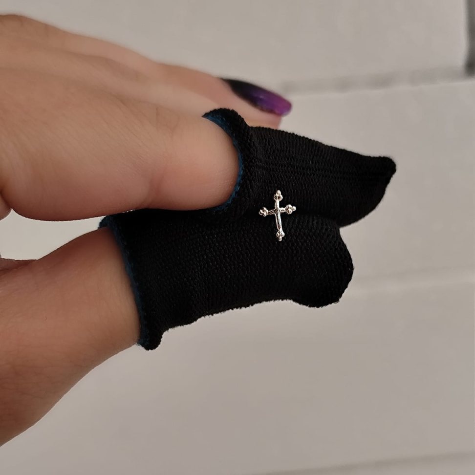 Piercing Labret Cruz de Malta | Prata 925