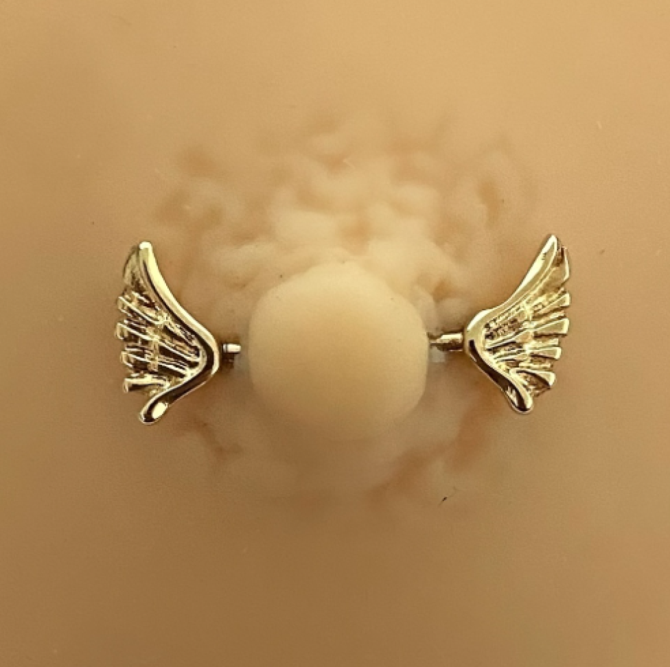 Piercing Mamilo Asas