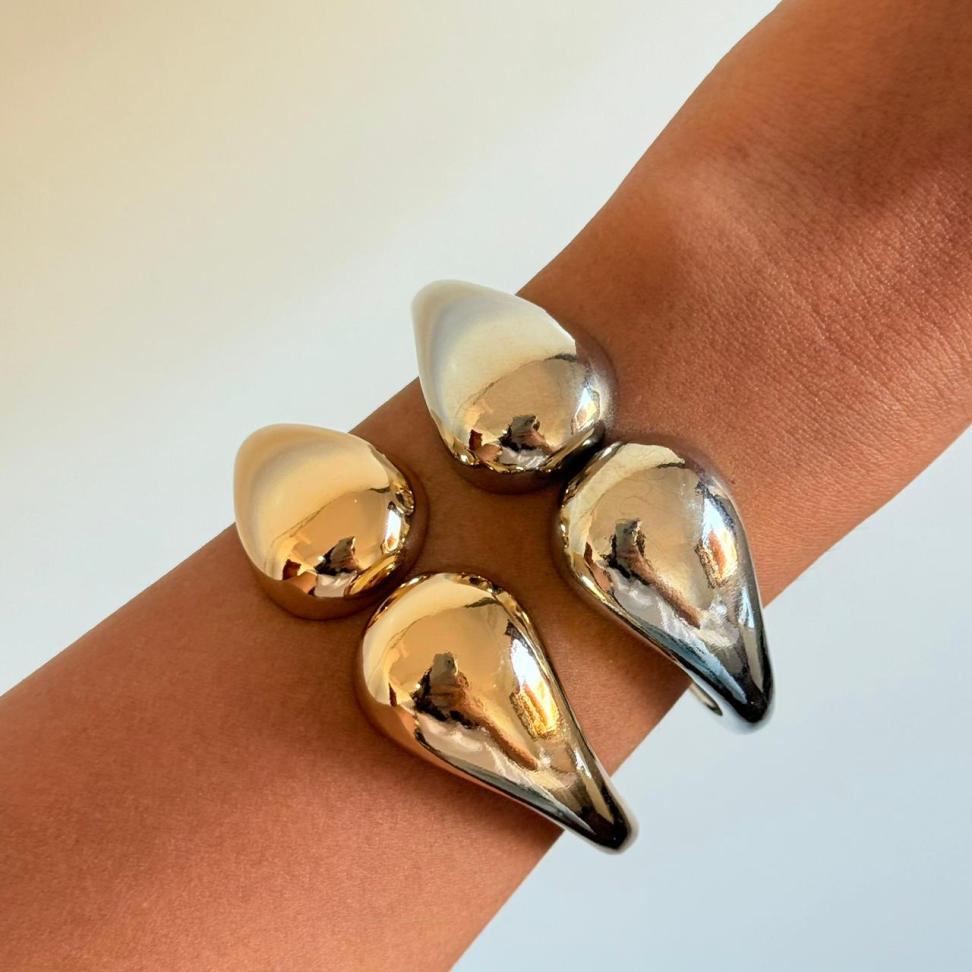 Bracelete Duas Gotas Maxi