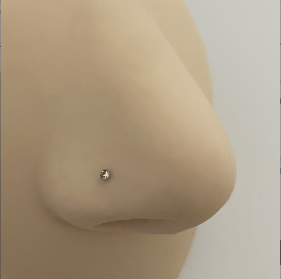 Piercing Nostril Ponto de Luz