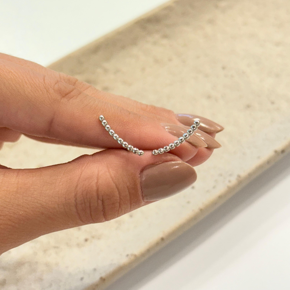 Brinco Ear Cuff Mini Esferas - #4