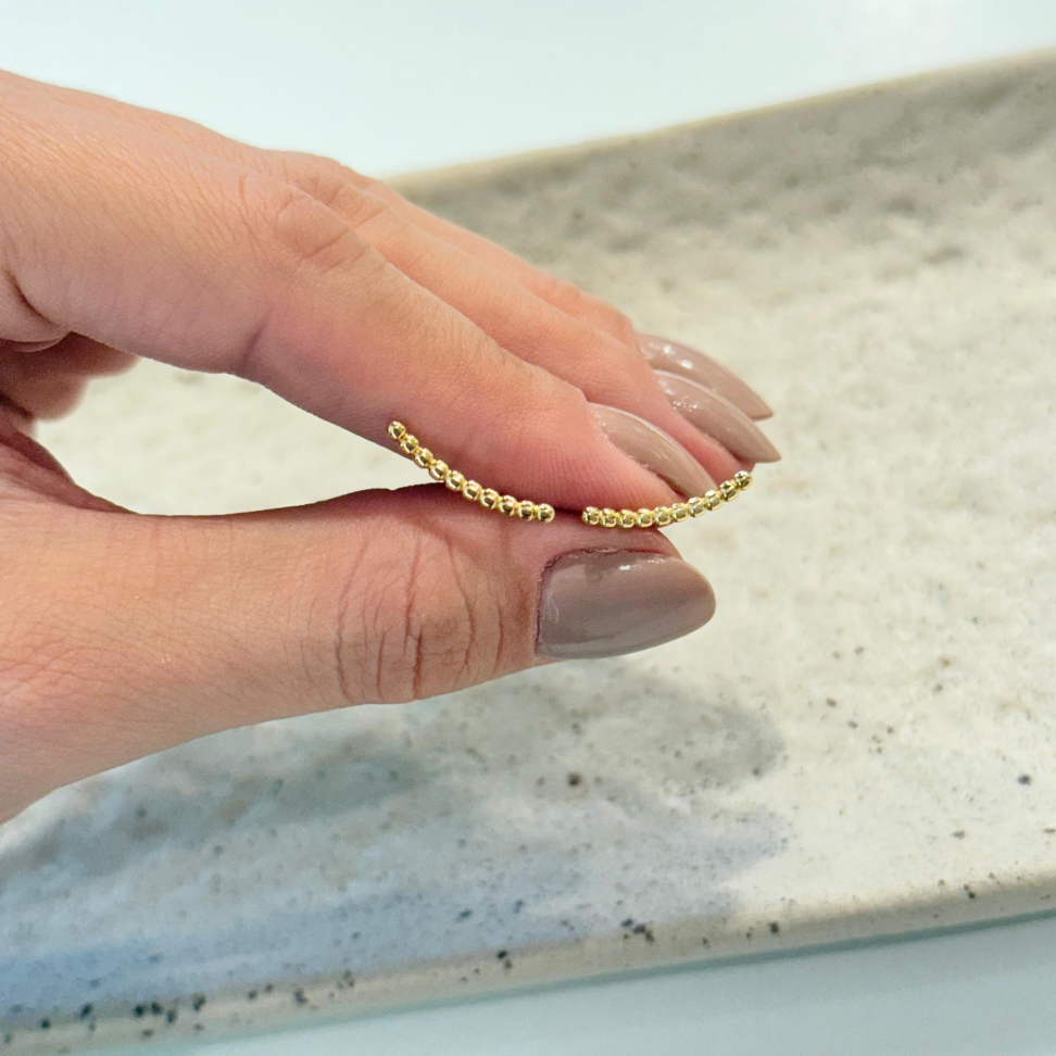 Brinco Ear Cuff Mini Esferas - #3