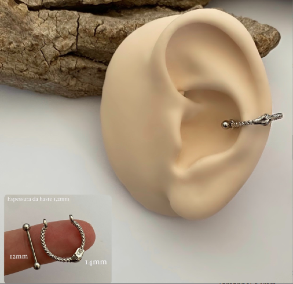Piercing Conch Cobra