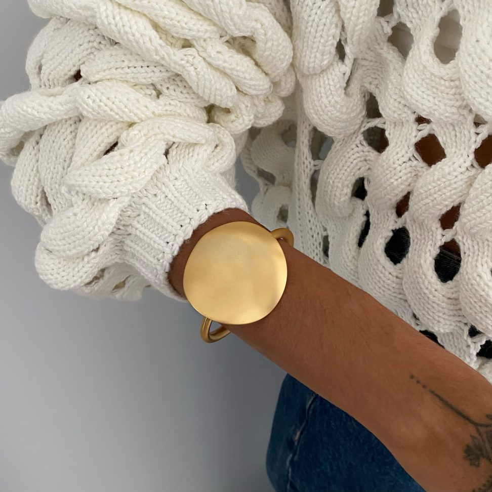 Bracelete Acetinado Orgânico