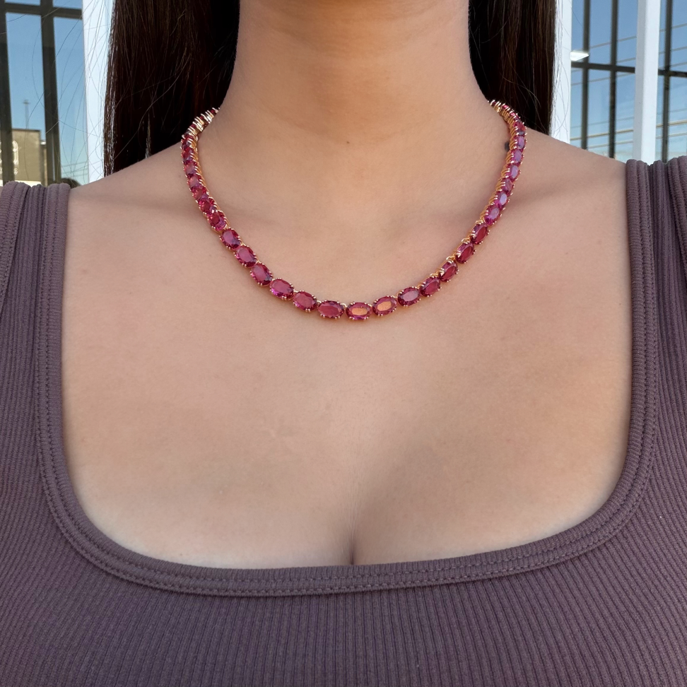 Colar Oval Colors - #5