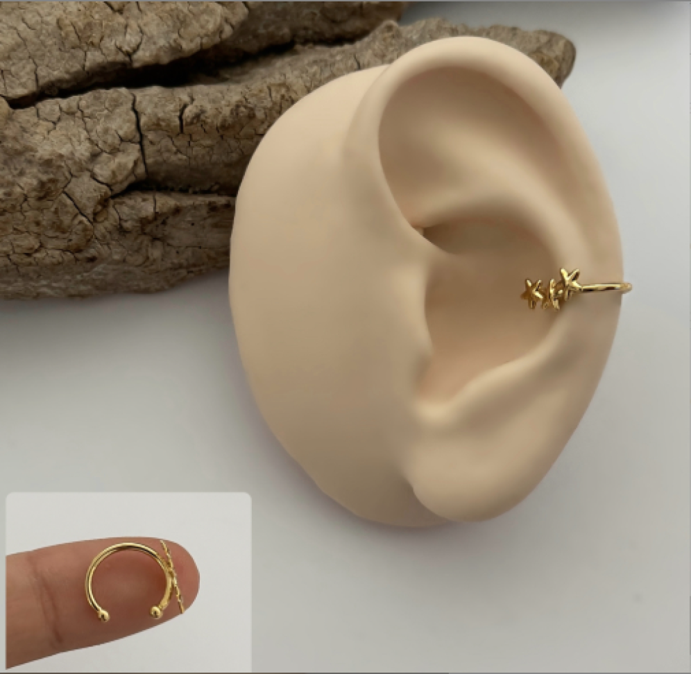 Piercing Fake 3 Estrelas