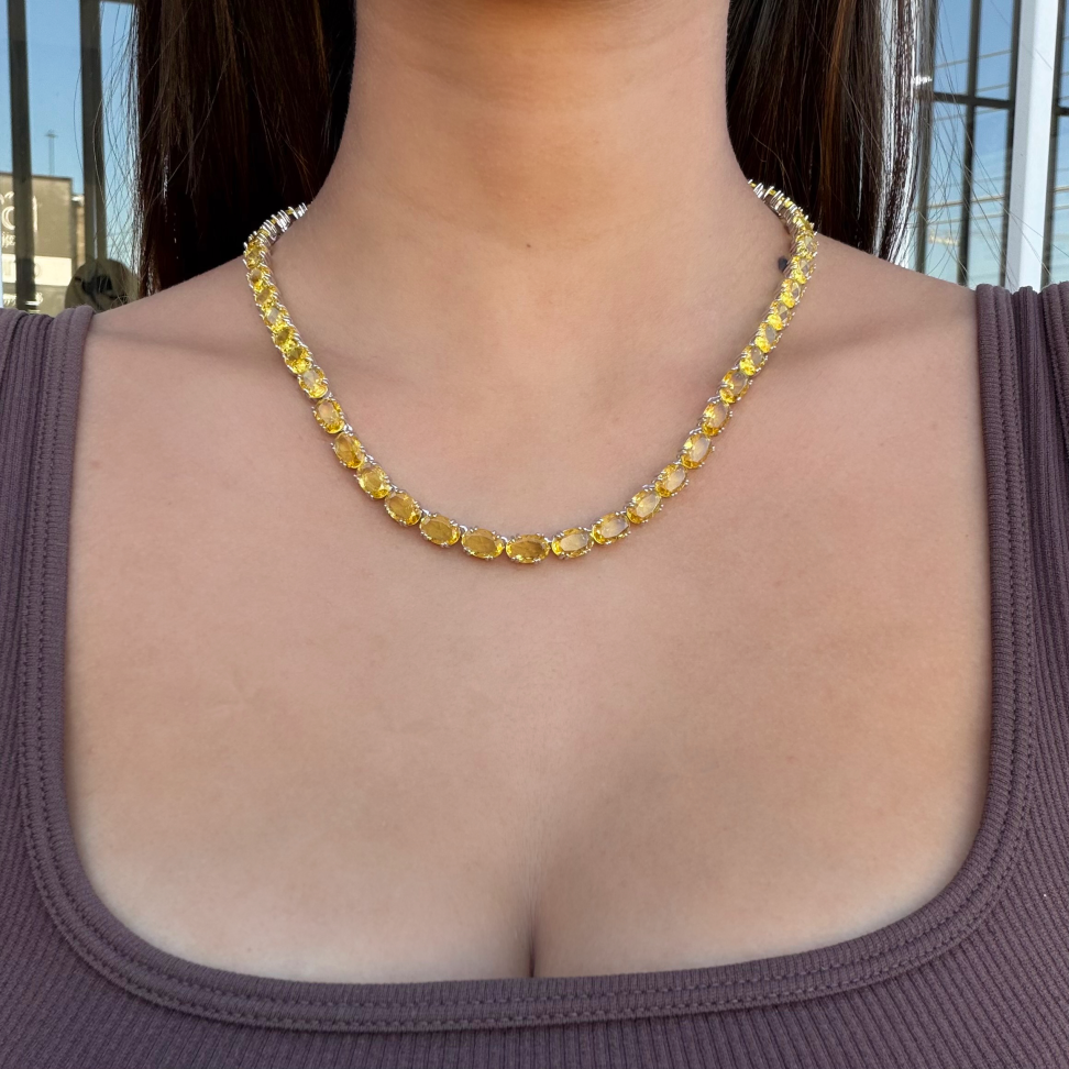 Colar Oval Colors - #7