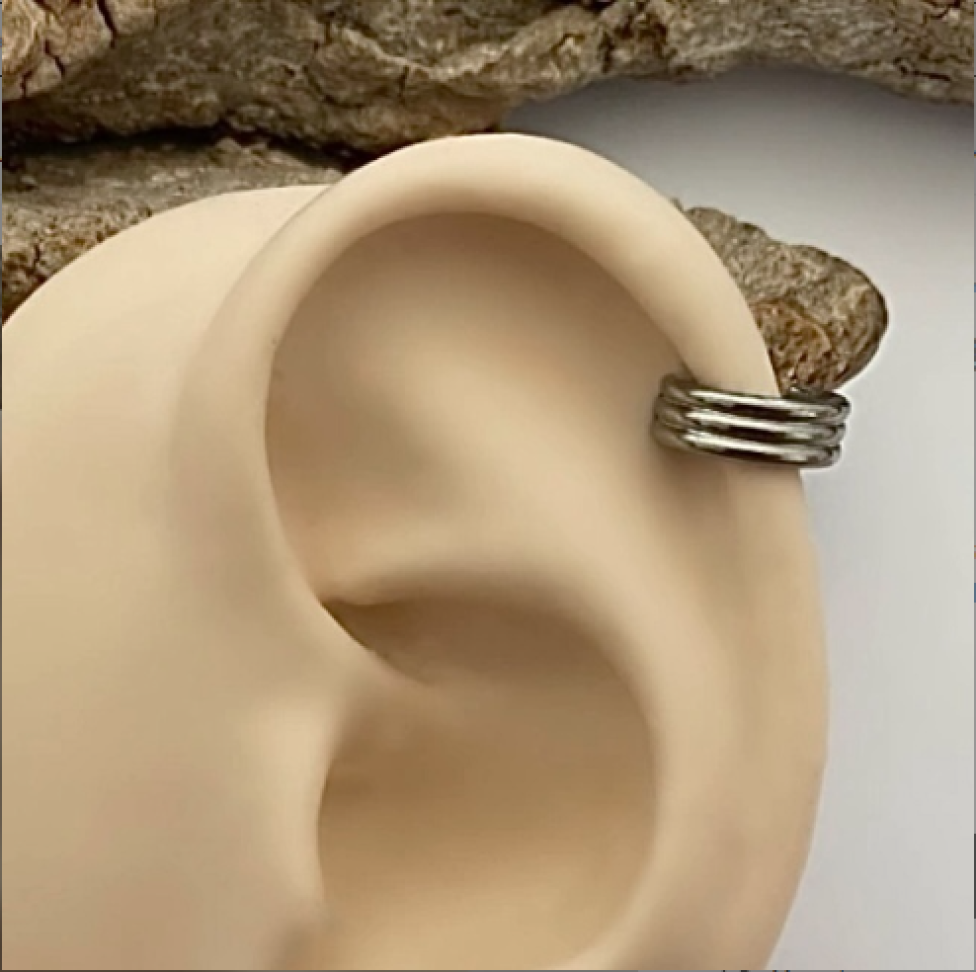 Piercing Argola Segmentada Tripla II