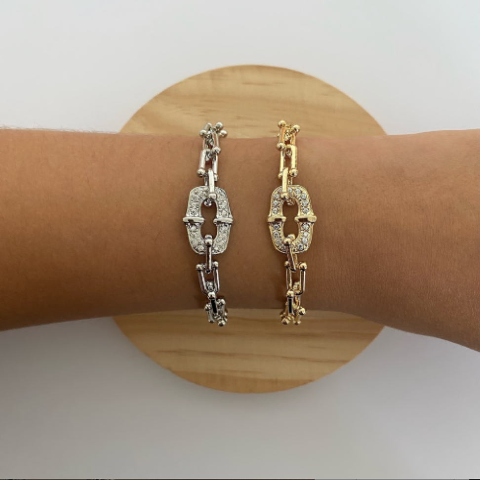 Pulseira Inspiração TF Bold Zircônias