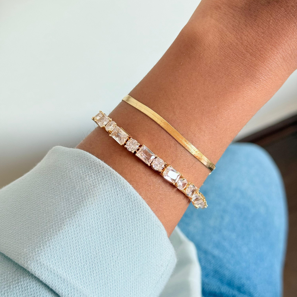 Pulseira Círculos & Quadrados