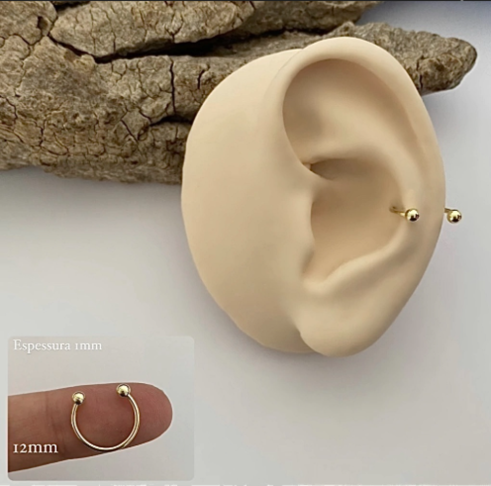 Piercing Ferradura Básica | 12mm - #3