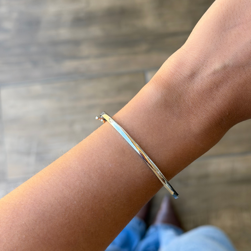 Bracelete Liso de Trava