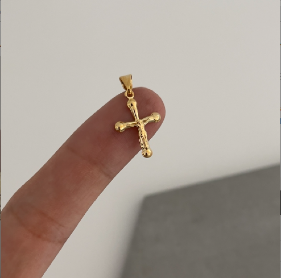 Pingente Cruz Jesus Petit