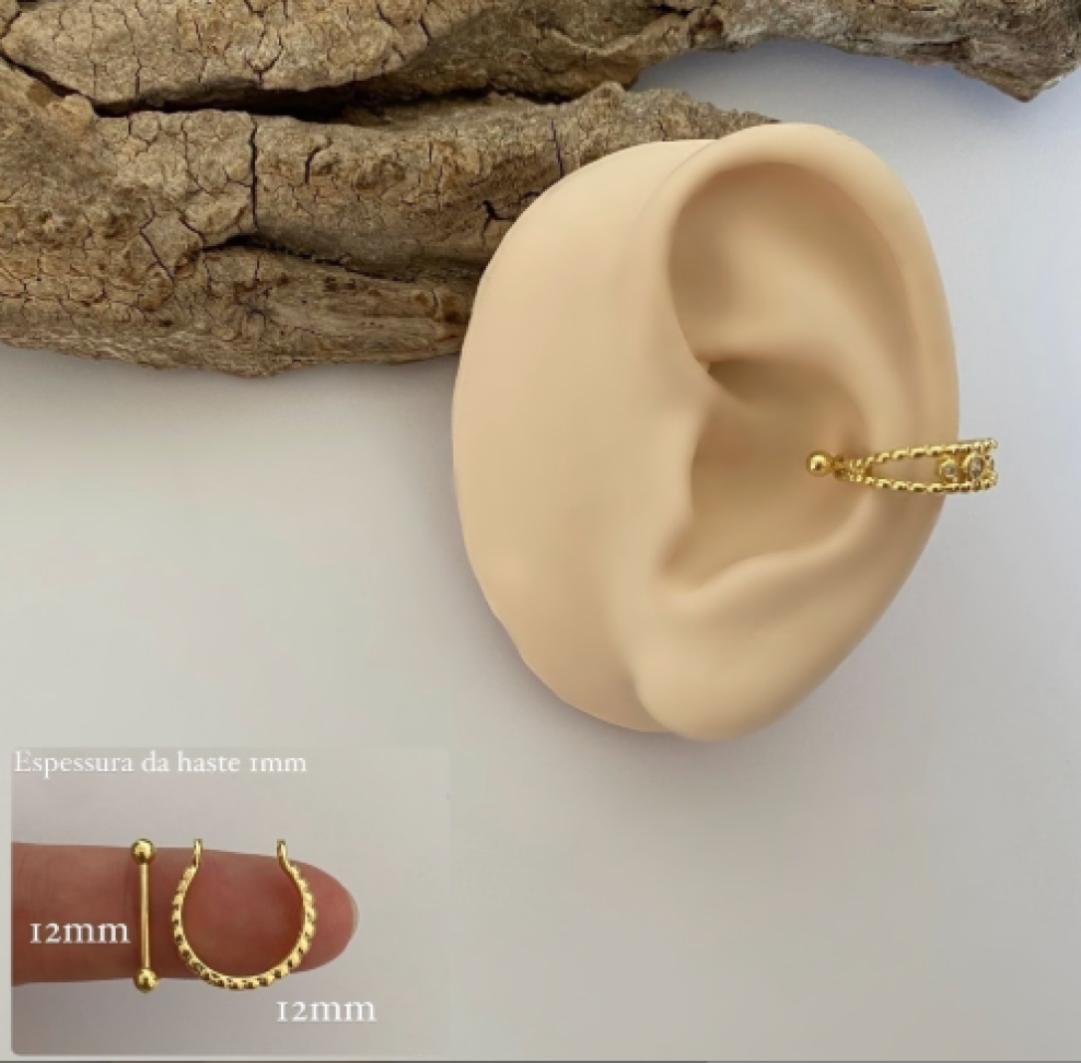 Piercing Conch Bolinhas Trinity - #3