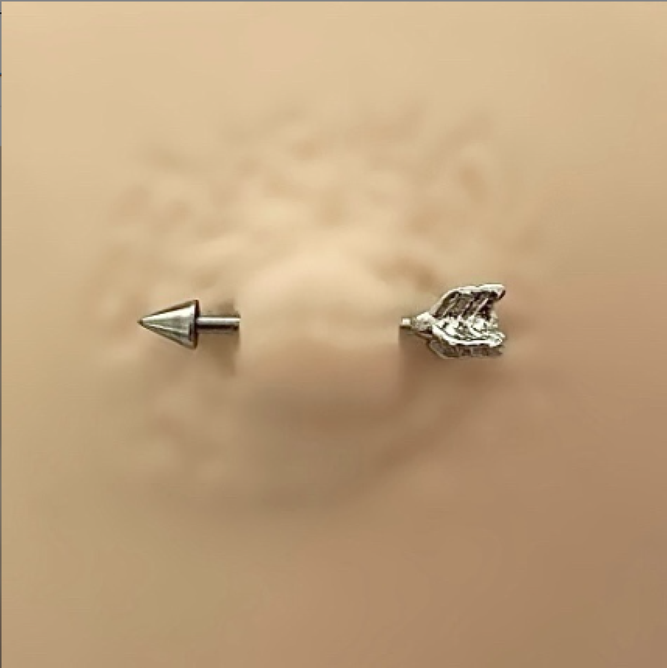 Piercing Mamilo Flecha