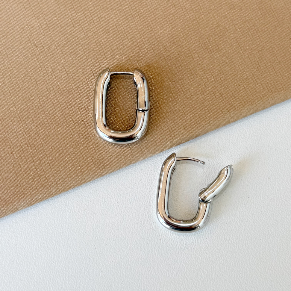 Brinco Argola Click Oval - #4