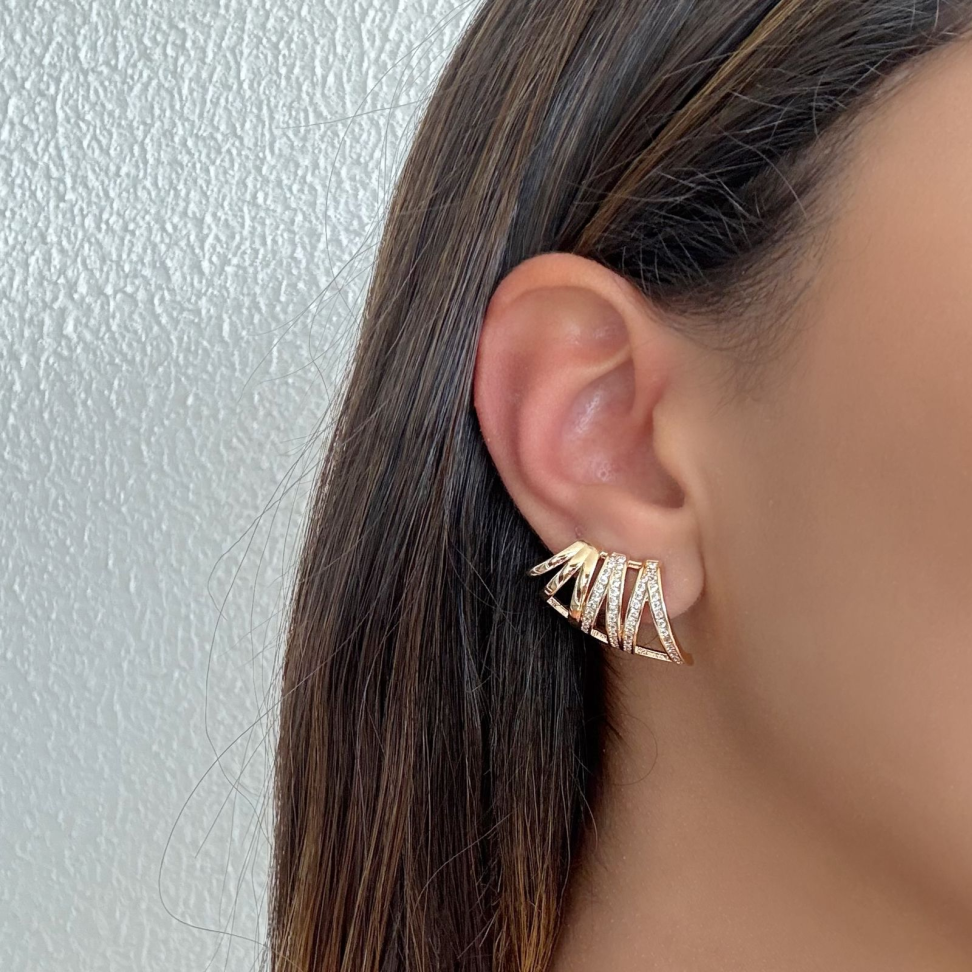 Brinco Earcuff ZigZag