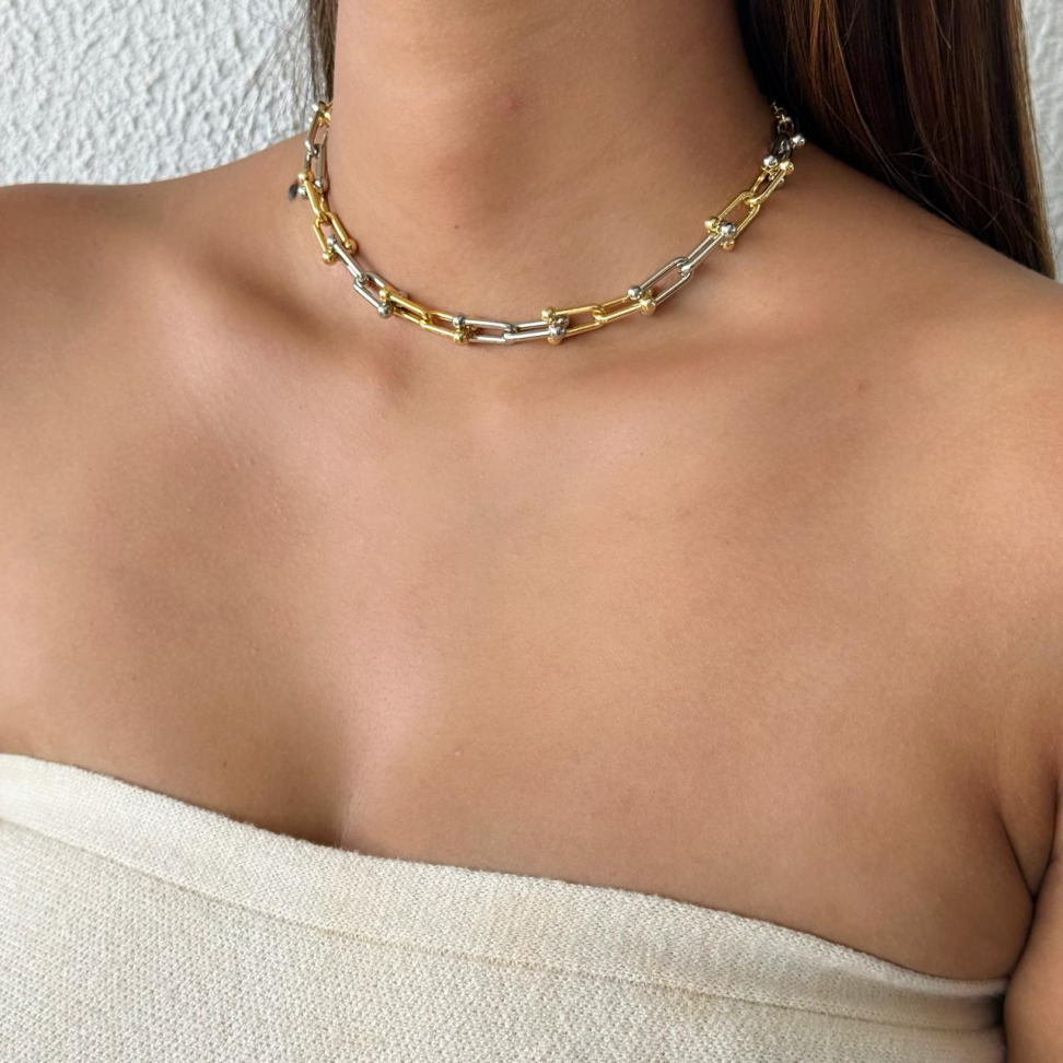 Colar Choker Inspiração TF Duo
