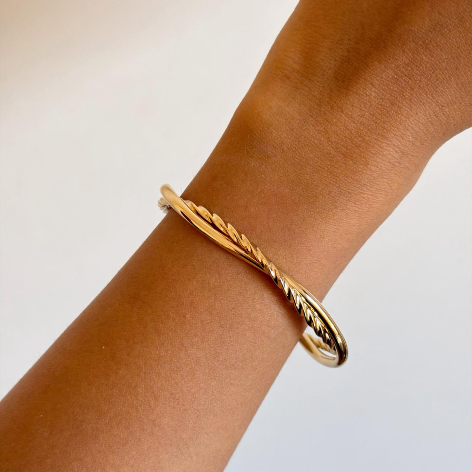 Bracelete Duplo Torcido