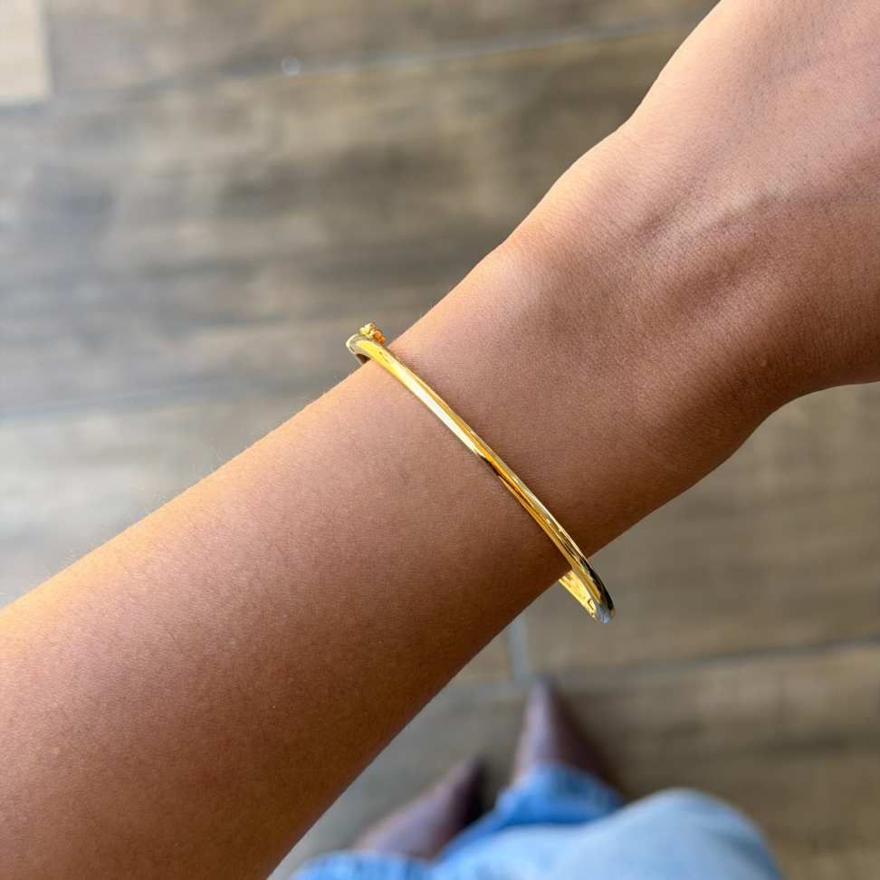 Bracelete Liso de Trava