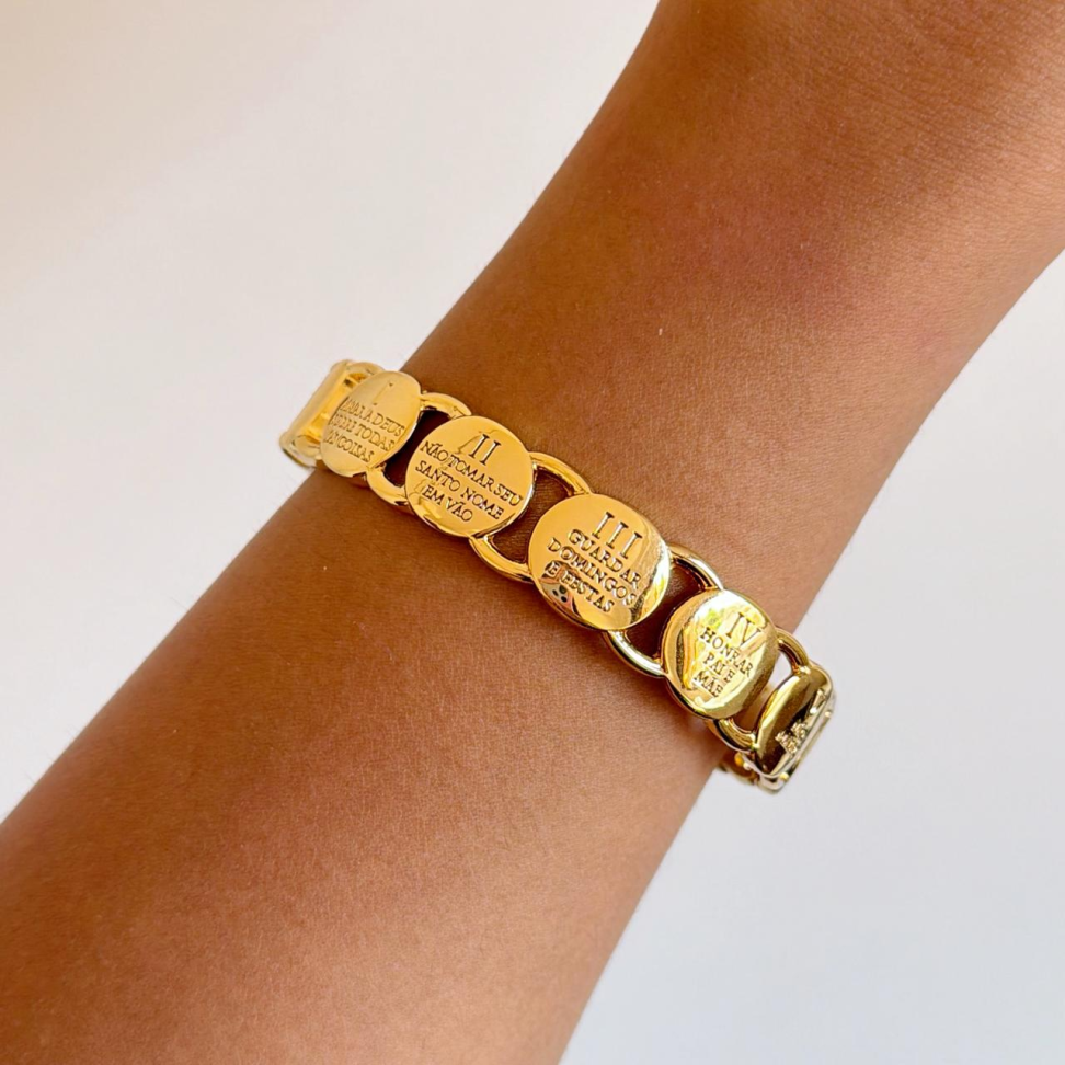 Bracelete Os Dez Mandamentos