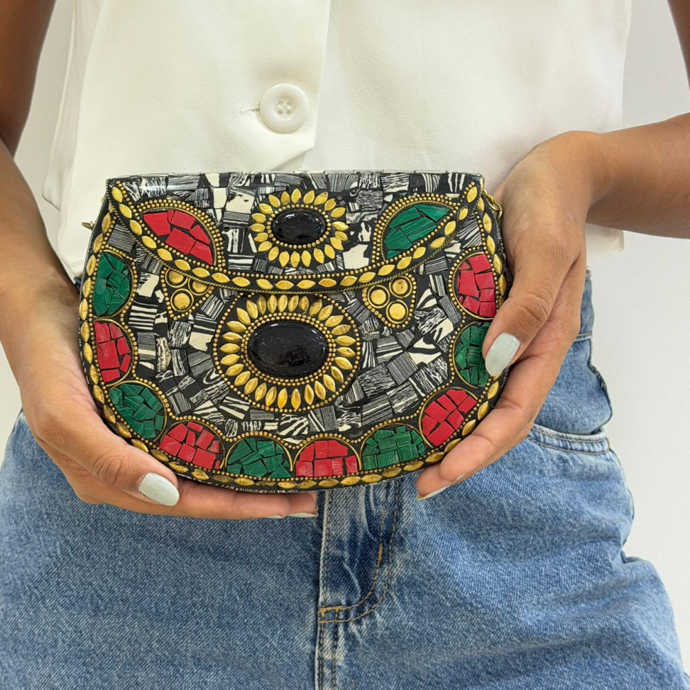 Clutch Indonésia Colorful