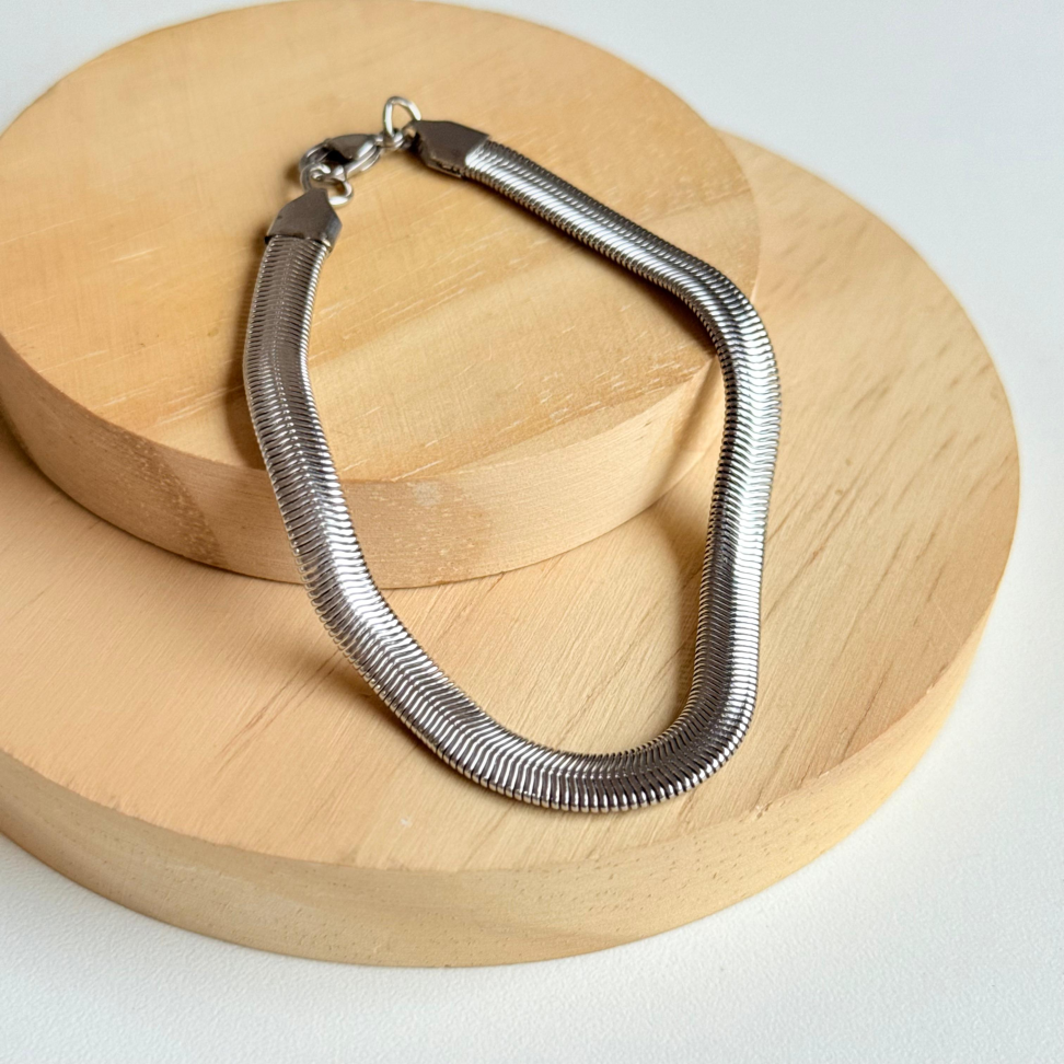 Pulseira Masculina Malha 6mm | Aço Inox - #3