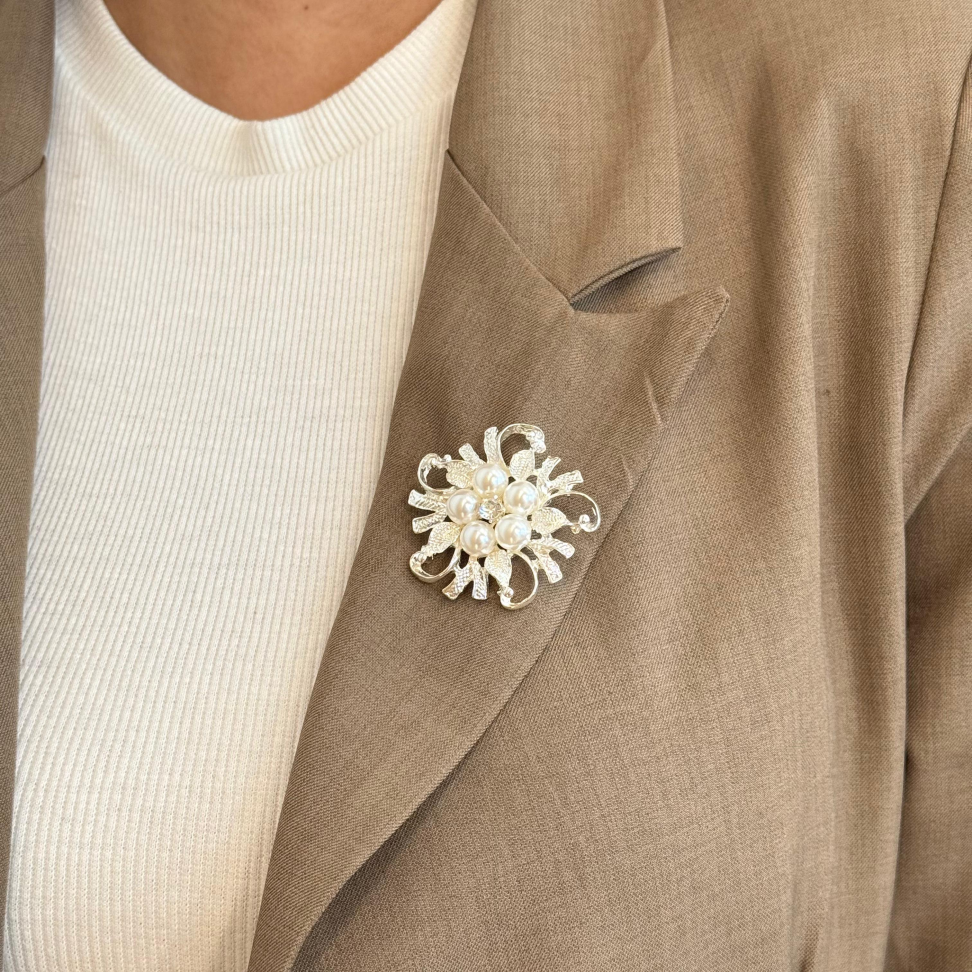 Broche Flor Arabesca