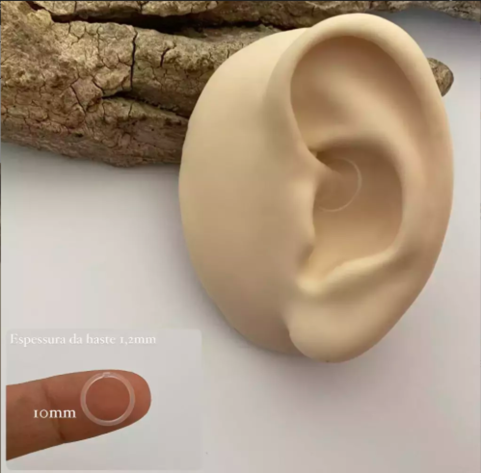 Piercing Argola Segmentada 10mm | Bioflex - #3