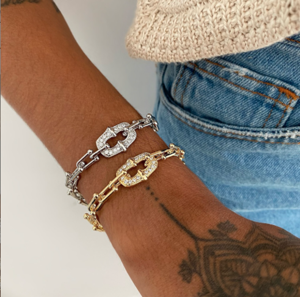 Pulseira Inspiração TF Bold Zircônias
