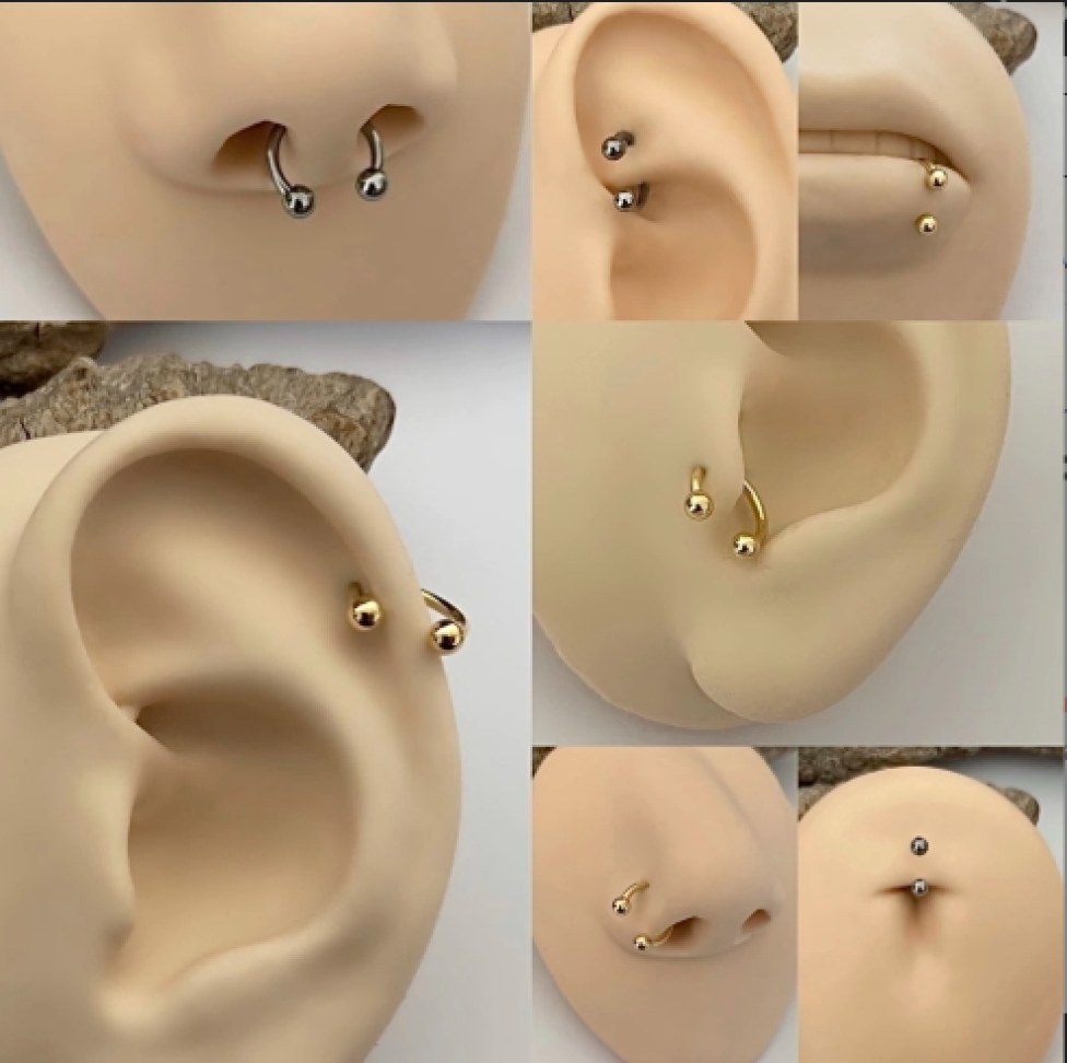 Piercing Ferradura Básica | 8mm