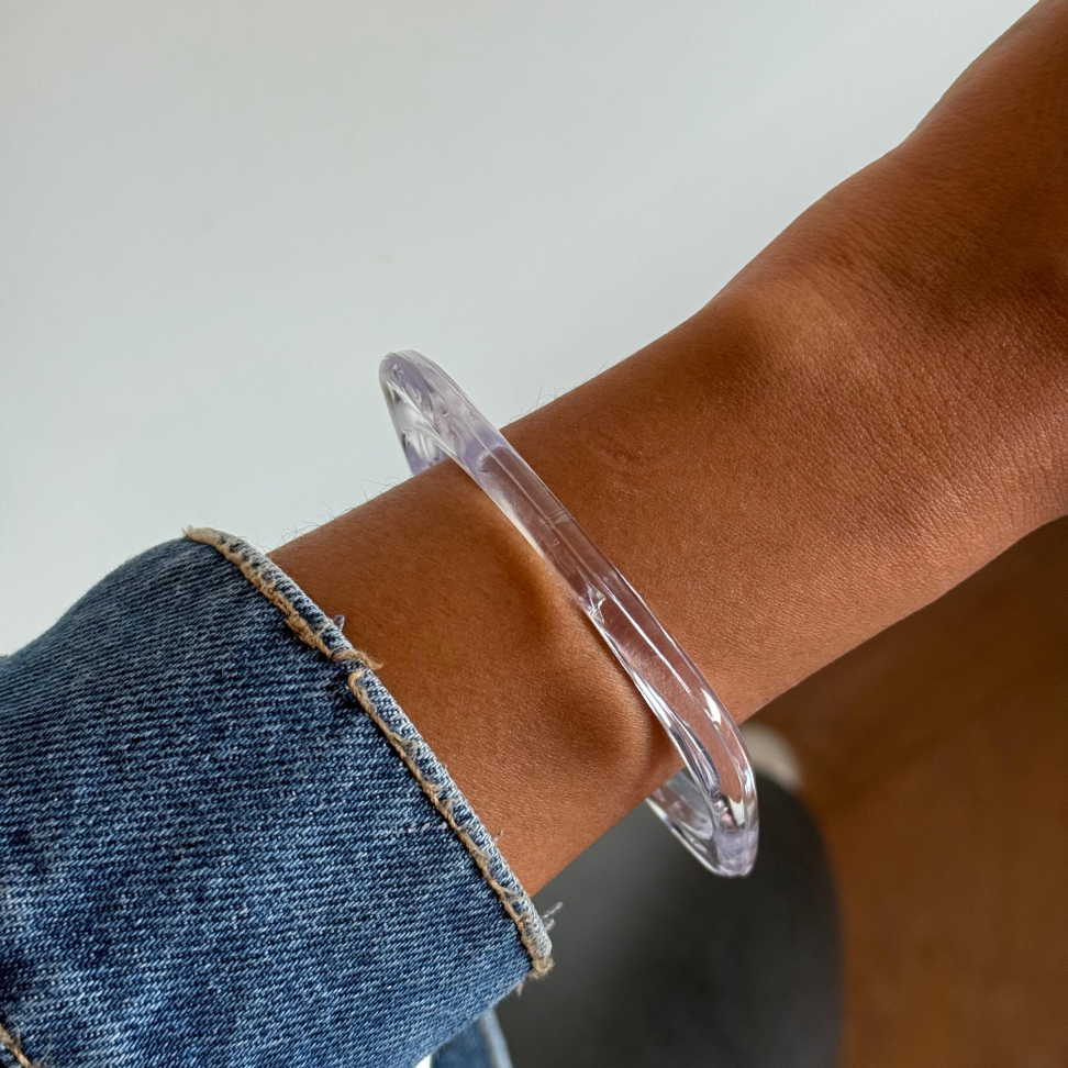 Bracelete Square Slim Acrílico
